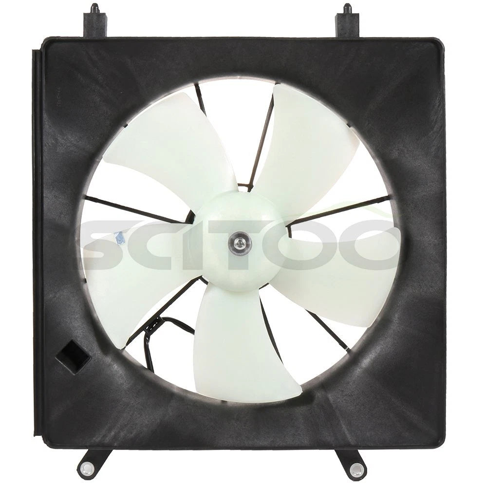AC Condenser and Radiator Cooling Fan Assembly Kit for Honda CR-V (2002–2006)