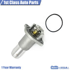 Thermostat & Housing for Chevy GMC Canyon Hummer Isuzu i-280 i-290 (2004–2009)