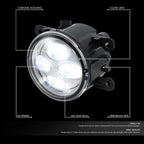 LED Projector Fog Lights for Acura TSX (2011–2014) & Ford Focus (2008–2011)