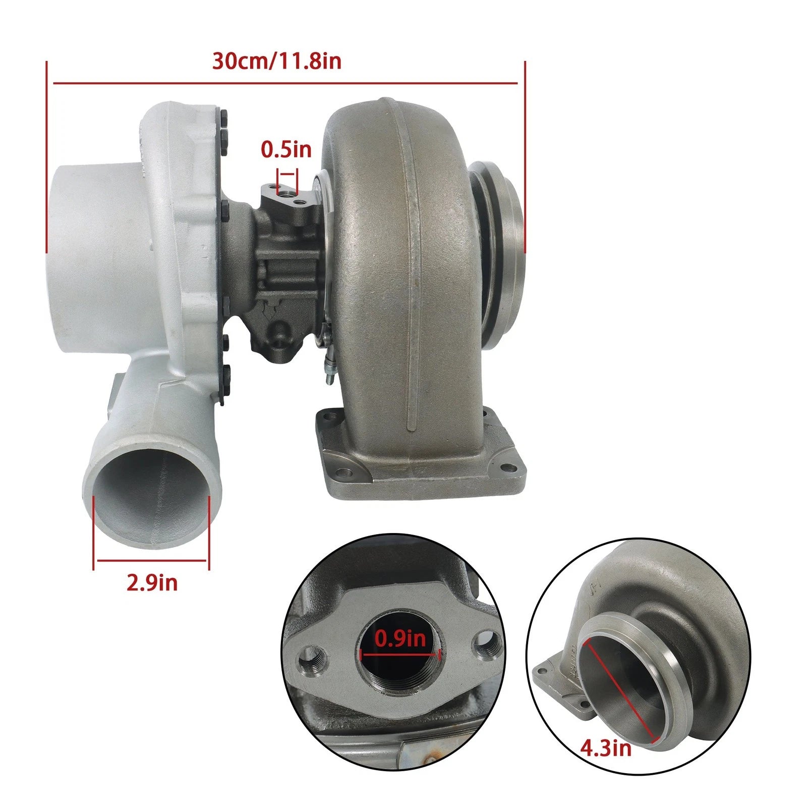 Turbocharger for Cummins NTC855 NTC320 NTCC400 NTC400 (Year Range Not Specified)