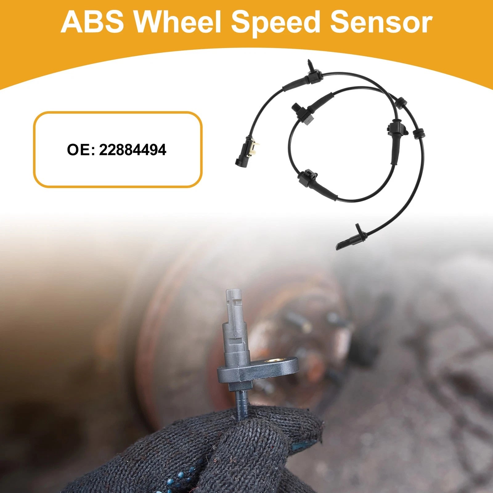 ABS Wheel Speed Sensor No. 22884494 for Chevrolet Colorado (2015–2022)