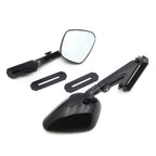 Diamond Shape Rearview Mirrors for Honda Suzuki Yamaha Kawasaki