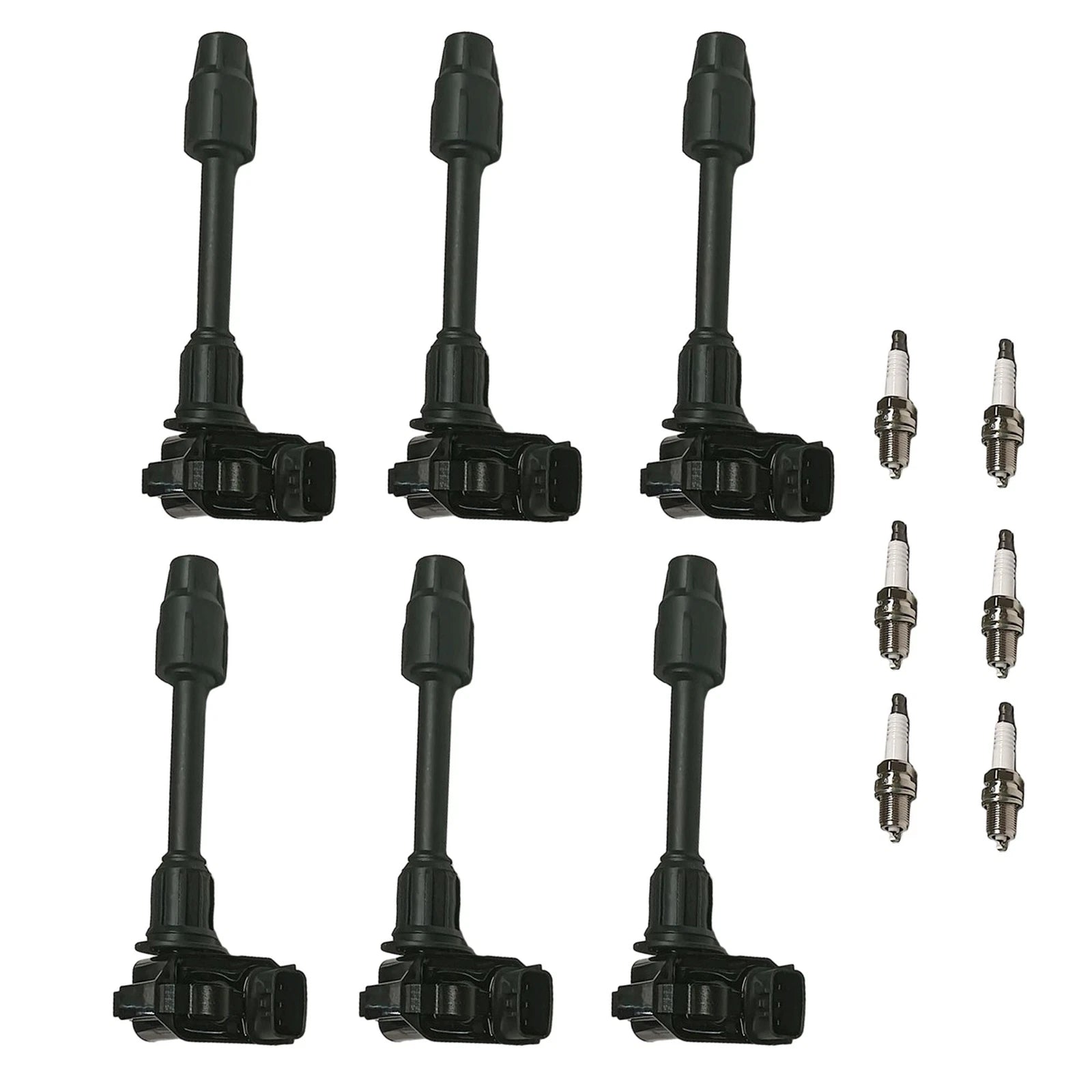 6X Ignition Coils & Iridium Spark Plugs for Nissan Maxima (1995–1999)