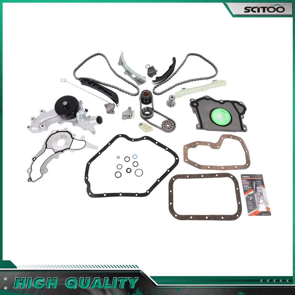 Timing Chain Kit Lower Gasket Set for Jeep Wrangler 3.6L (2012–2015)