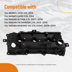 Valve Cover Set w/ Gaskets for Nissan Murano 3.5L (2009–2014)