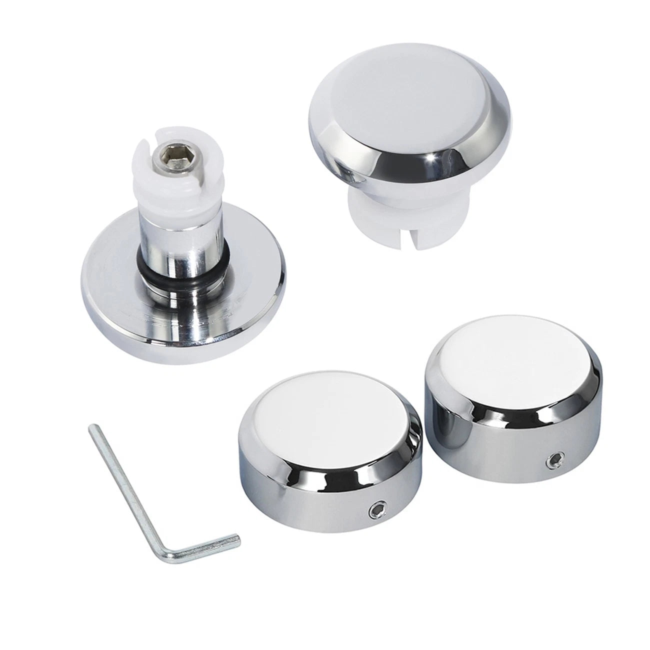 Set of 2 Front Rear Axle Cap Nut Covers for Harley Pan America RA1250 (2021–2026)