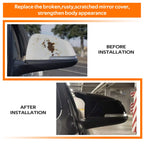 2X Gloss Black Side Mirror Cover Cap for BMW F20 F21 F30 F32 F36 (2012–2019)
