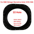 Transom Plate Seal Boot for OMC Stringer 800 (18-2768, 0909527, 86710)