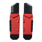 2X Red Rear Passenger Foot Pegs Pedal Pads for Honda CBR600RR (2003–2019)