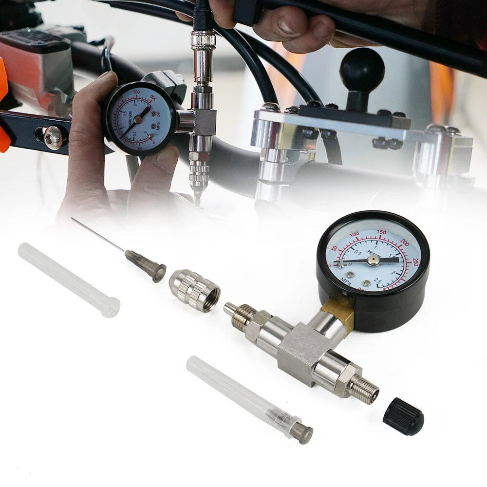 Stainless Steel Nitrogen Fill Tool 350PSI for FOX Ohlins Shocks