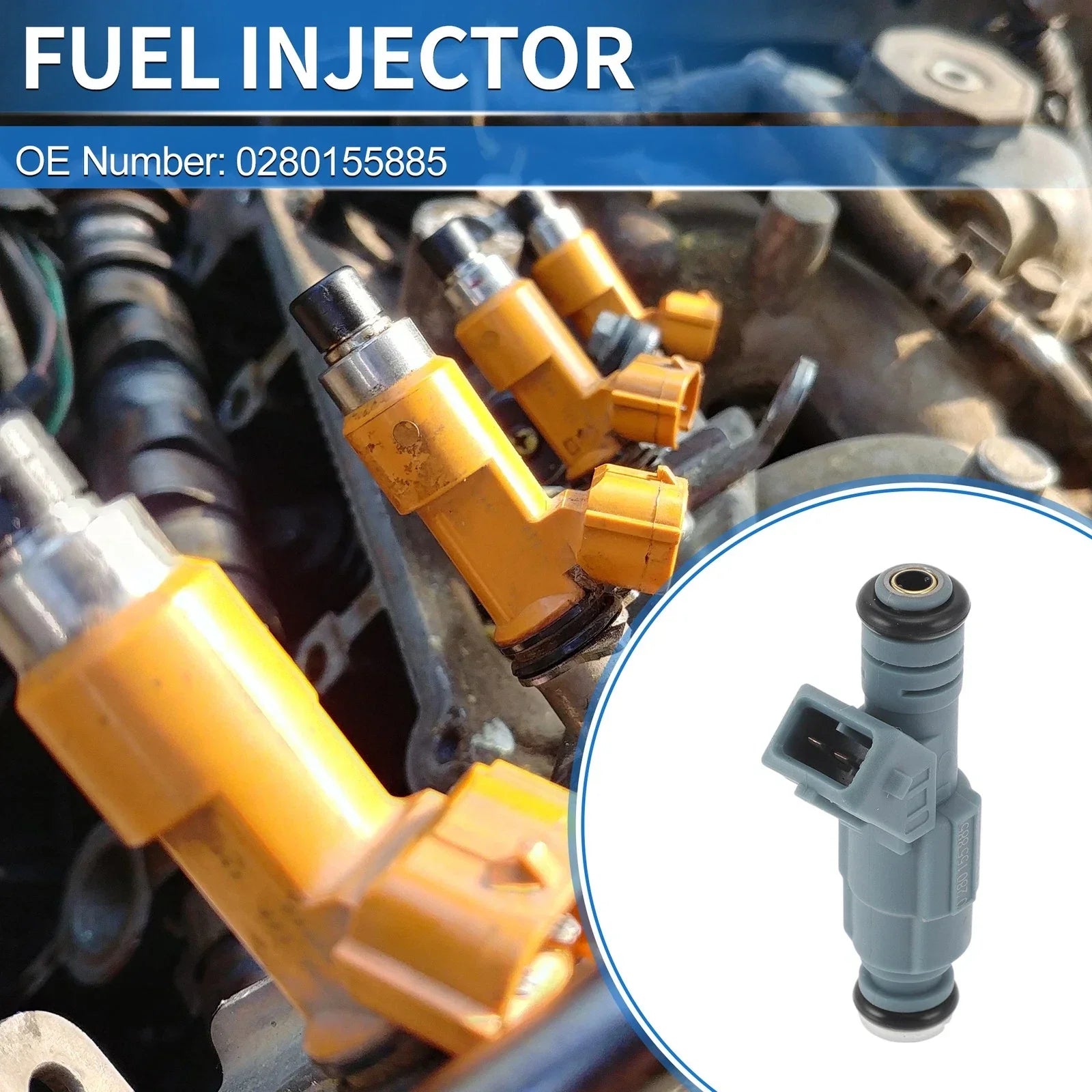 1x Fuel Injector for BMW 325i (1987-1993)