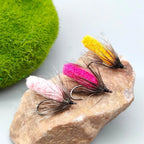 10PCS Fly Fishing Lures WY1173 Size 12 Soft Fiber Body for Trout