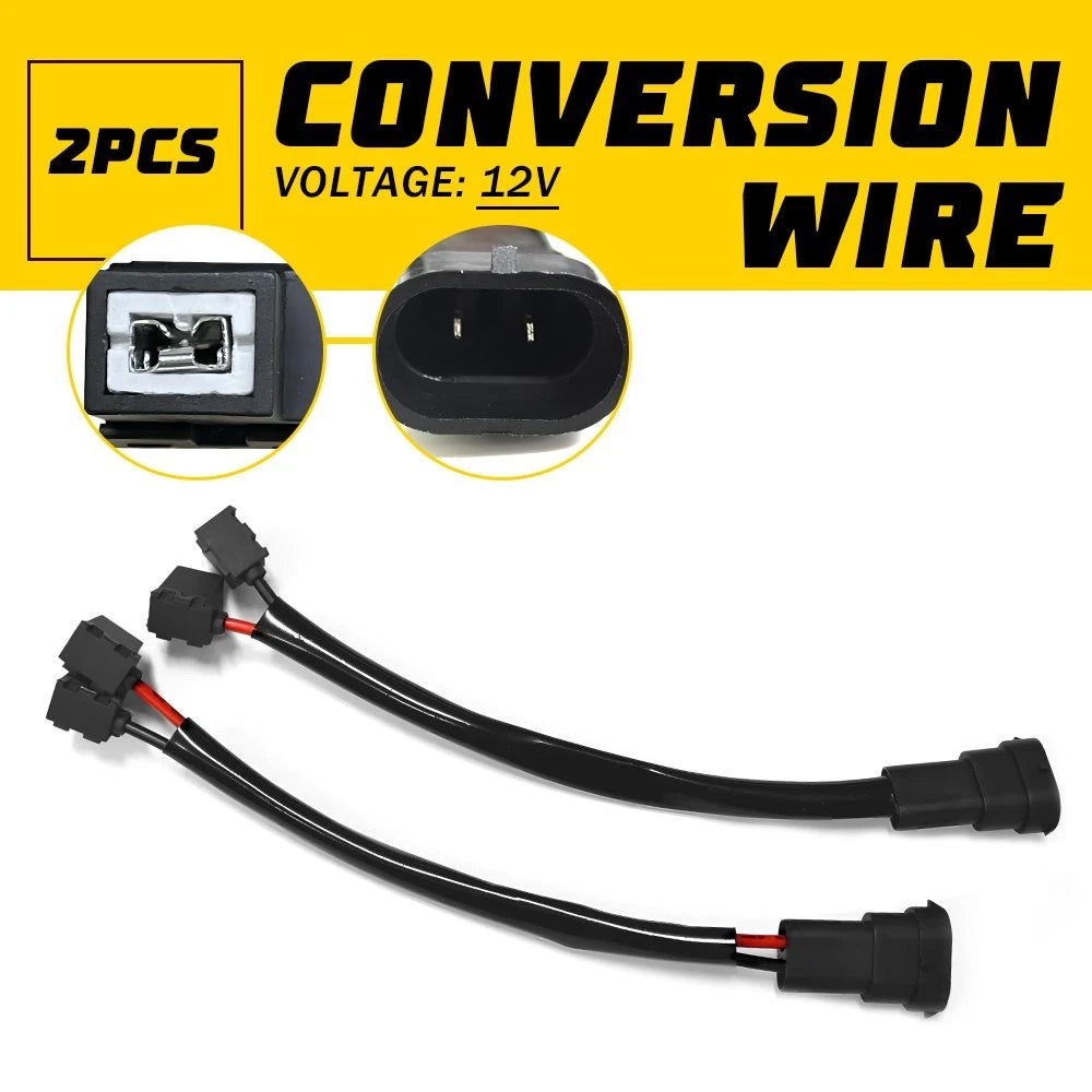 H11 to H1 Fog Light Bulb Adapter Socket Harness for