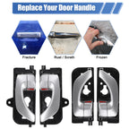 Set of 4 Interior Door Handles for Hyundai Sonata (2005–2008)