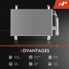 A/C Condenser with Bracket and Receiver Drier for Mazda CX-3 (2016-2021)
