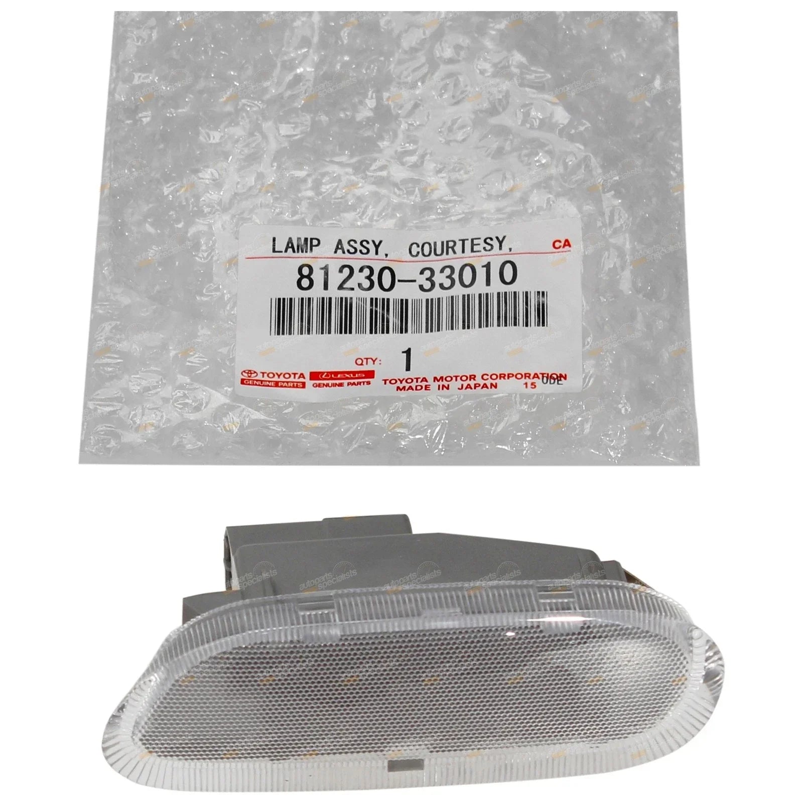 Courtesy Door Light RH for Landcruiser HZJ100 UZJ100 (1998–2007)