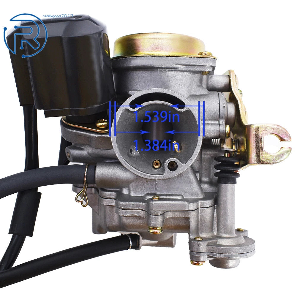 19mm Big Bore Carburetor for GY6 50cc 100cc Scooter Moped ATV (2000–2023)