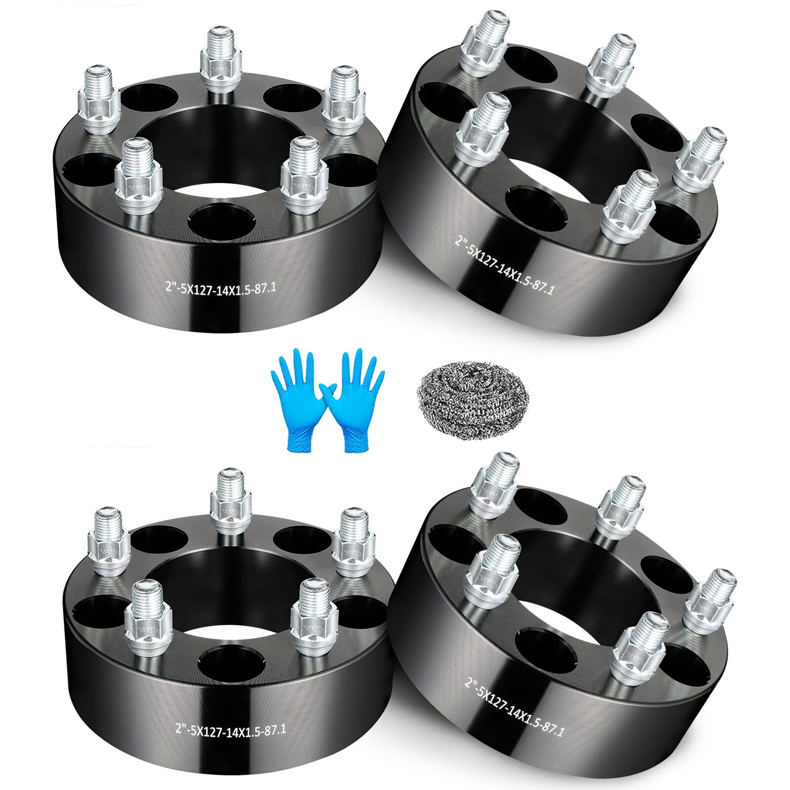 2 in Wheel Spacers for Jeep Wrangler JL Gladiator (2018-2024)
