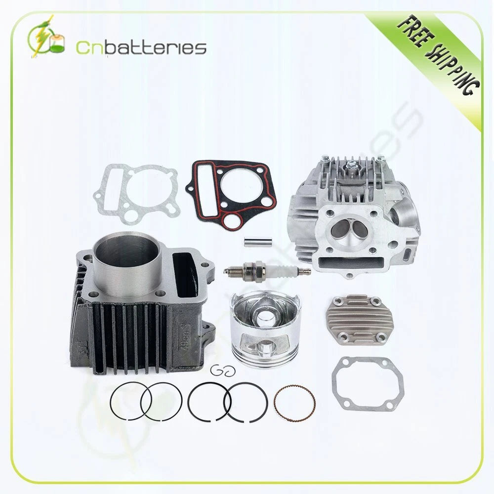 Top End Kit for Honda CRF70 ATC70 XR70 TRX70 (All Years) - Cylinder Head, Piston, Gasket