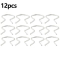 Crank Retainer / 12-Pcs / Door Handle Horseshoe Clip Left Plastic for Vehicle