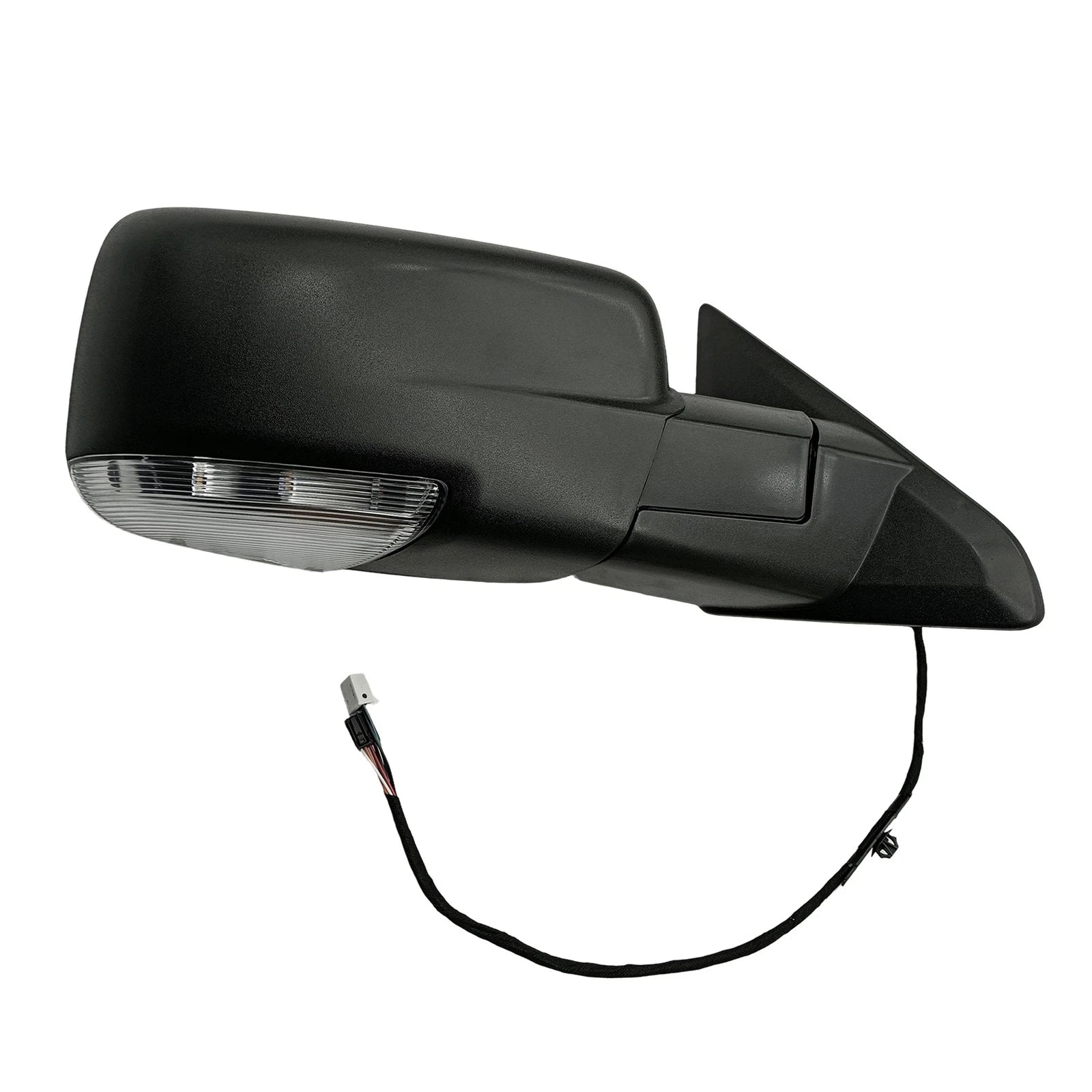 Right Mirror for Dodge Ram 1500 2500 (CH1321303) Black Heated Manual Folding