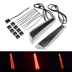 LED Filler Panel Light Smoked Turn Signals for Honda Goldwing 1800 (2018–2025)