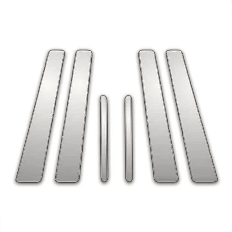6Pc Chrome Pillar Post Covers Replacement for Pontiac G6 (2005–2010)