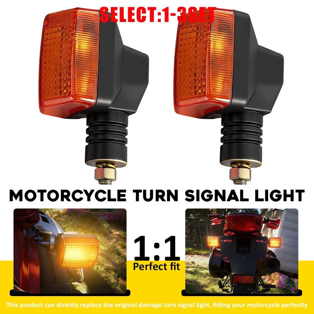 2X Front Rear Turn Signal Indicator Blinker for Honda XR250L (1991–1996)