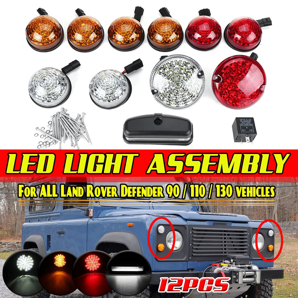Full Colour LED Upgrade Lamp Kit for Land Rover Defender 90/110/130