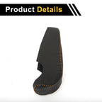 Gear Shift Knob Cover for Honda Civic (2006–2011) Black Brown Faux Leather