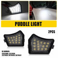 LED Under Mirror Puddle Light for Volvo XC90 S40 S60 V50 V60 C30 Jaguar XK XF (2003–2021)