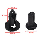 Set of 100 Push Pin Rivet Retainer Clips for ATV UTV (Universal)