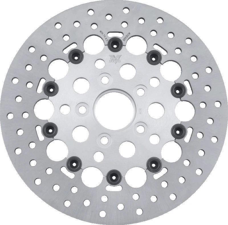 Set of 2 Big Twin 11.8" & XL 11.5" Floating Rotors for Harley (1984–2017)