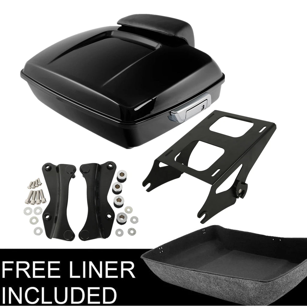 Chopped Trunk Mount Rack for Harley Touring Electra Glide (2014–2024)