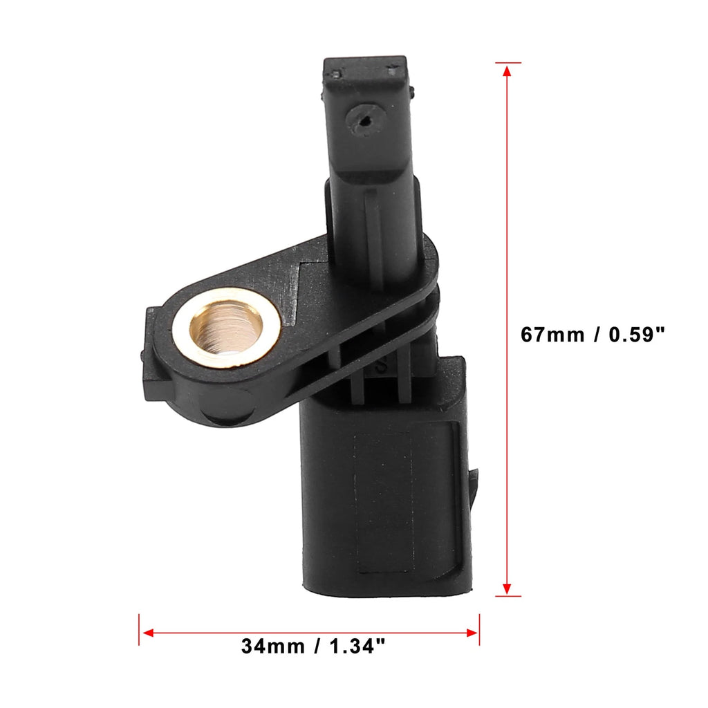 Front Right ABS Wheel Speed Sensor for Volkswagen Tiguan Golf (2009–2017) 7H0927804