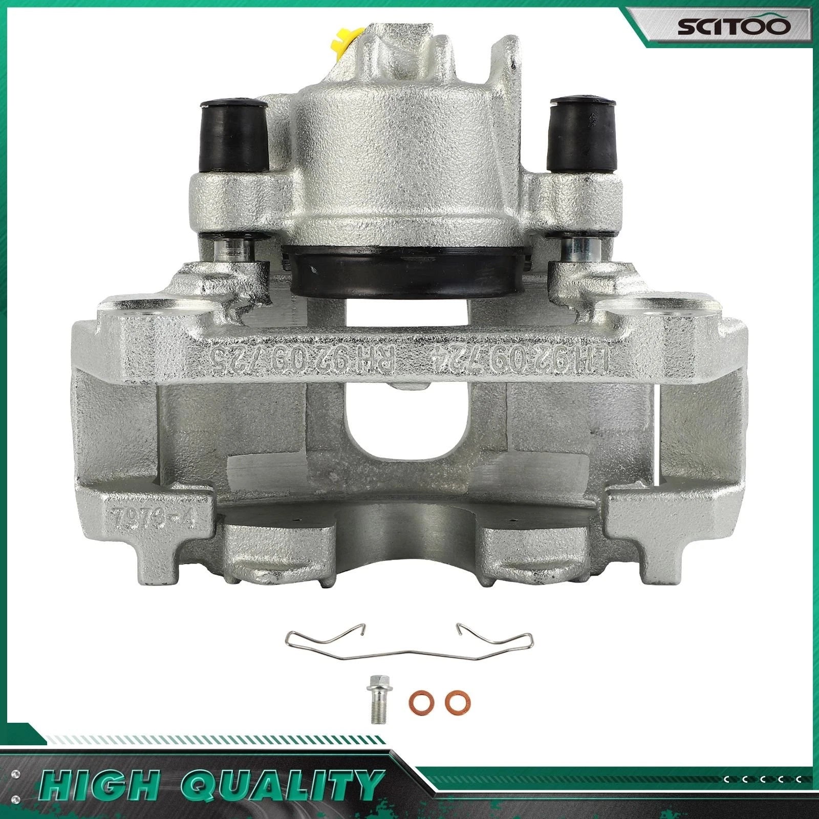 Front Left Brake Caliper w/ Bracket for Volvo S80 XC70 (2002–2007)