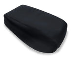 Center Console Lid Armrest Cover for Ford Escape (2017–2019) Black PVC Leather