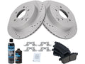 Rear Brake Pad and Rotor Kit for Mazda CX-7 (2007–2012) CZ497XJ