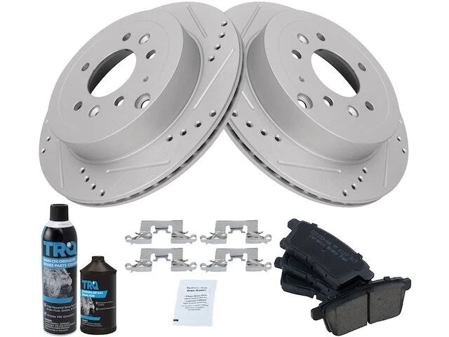 Rear Brake Pad and Rotor Kit for Mazda CX-7 (2007–2012) CZ497XJ