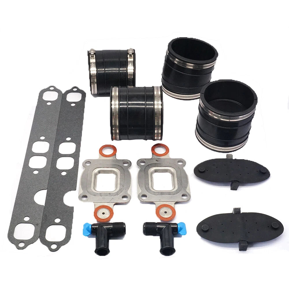 Exhaust Manifold Gasket Kit 27-33395 for MerCruiser 4" GM V8 (Year Range)