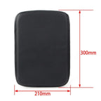 Carbon Fiber Center Console Armrest Cushion Mat Cover for Car