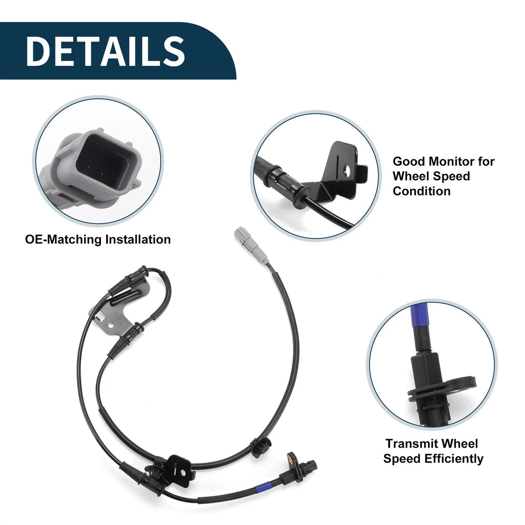 ABS Wheel Speed Sensor No. 59810H5000 for Kia Rio (2018–2020)