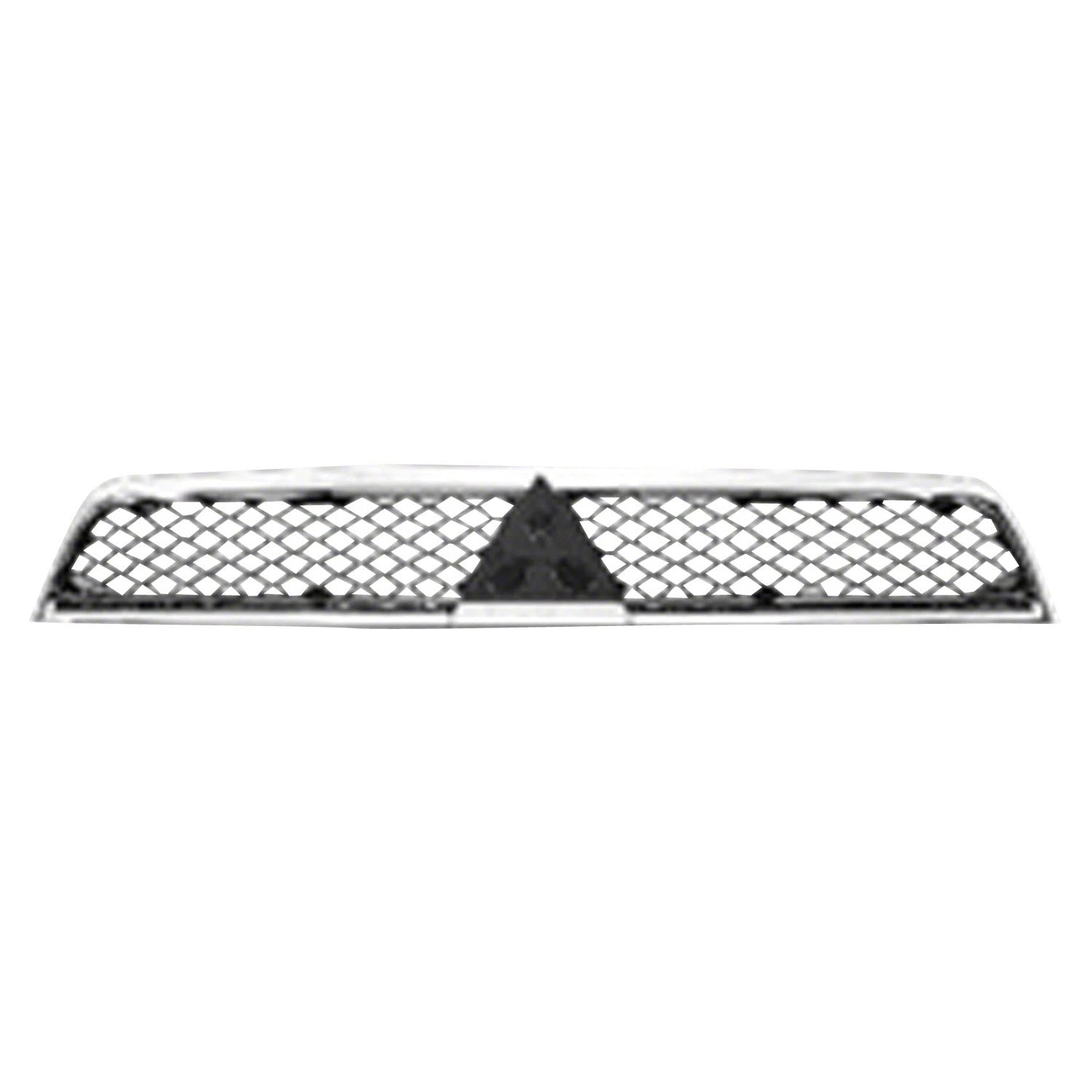 Replacement Black Chrome Plastic Front Grille (See compatibility Chart)