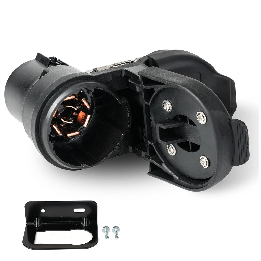 7 Way Trailer Tow Wire Connector Plug for US Trucks (Multi-Tow)