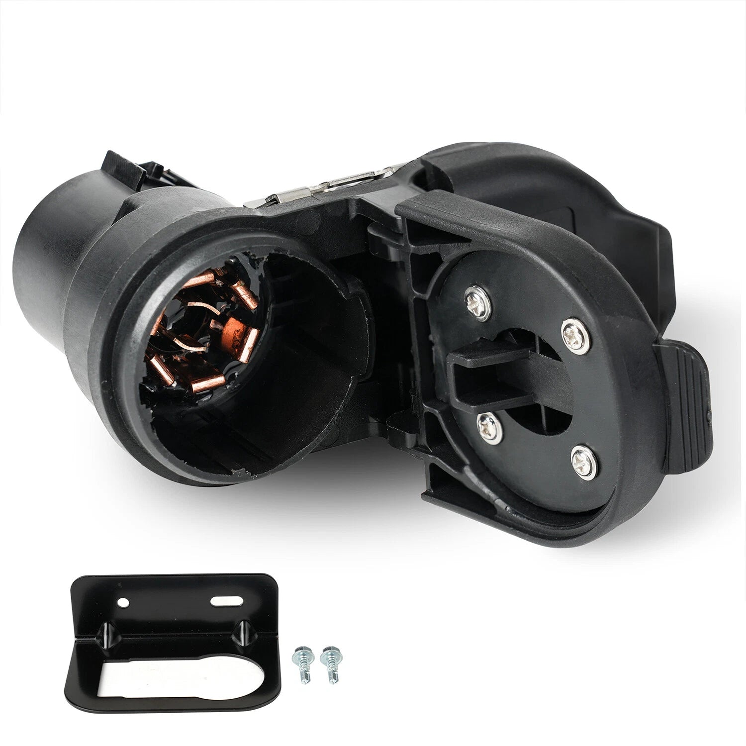 7 Way Trailer Tow Wire Connector Plug for US Trucks (Multi-Tow)