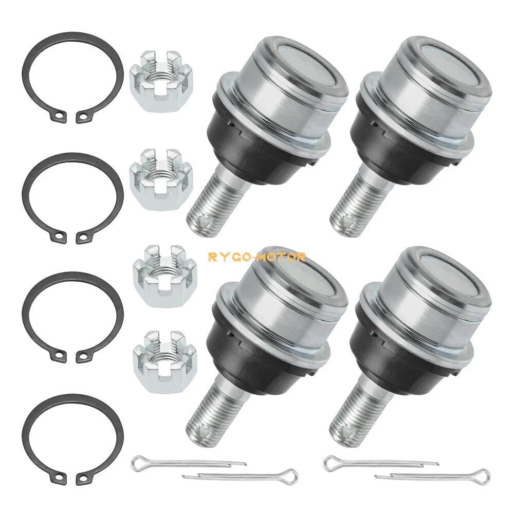 4X Front Lower Ball Joints for Honda Rancher 350 420 (2000–2023) 51355-HP5-601 51355-HC5-004