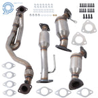 3X Catalytic Converters Exhaust Flex Pipe for GMC Acadia 3.6L (2009–2017)