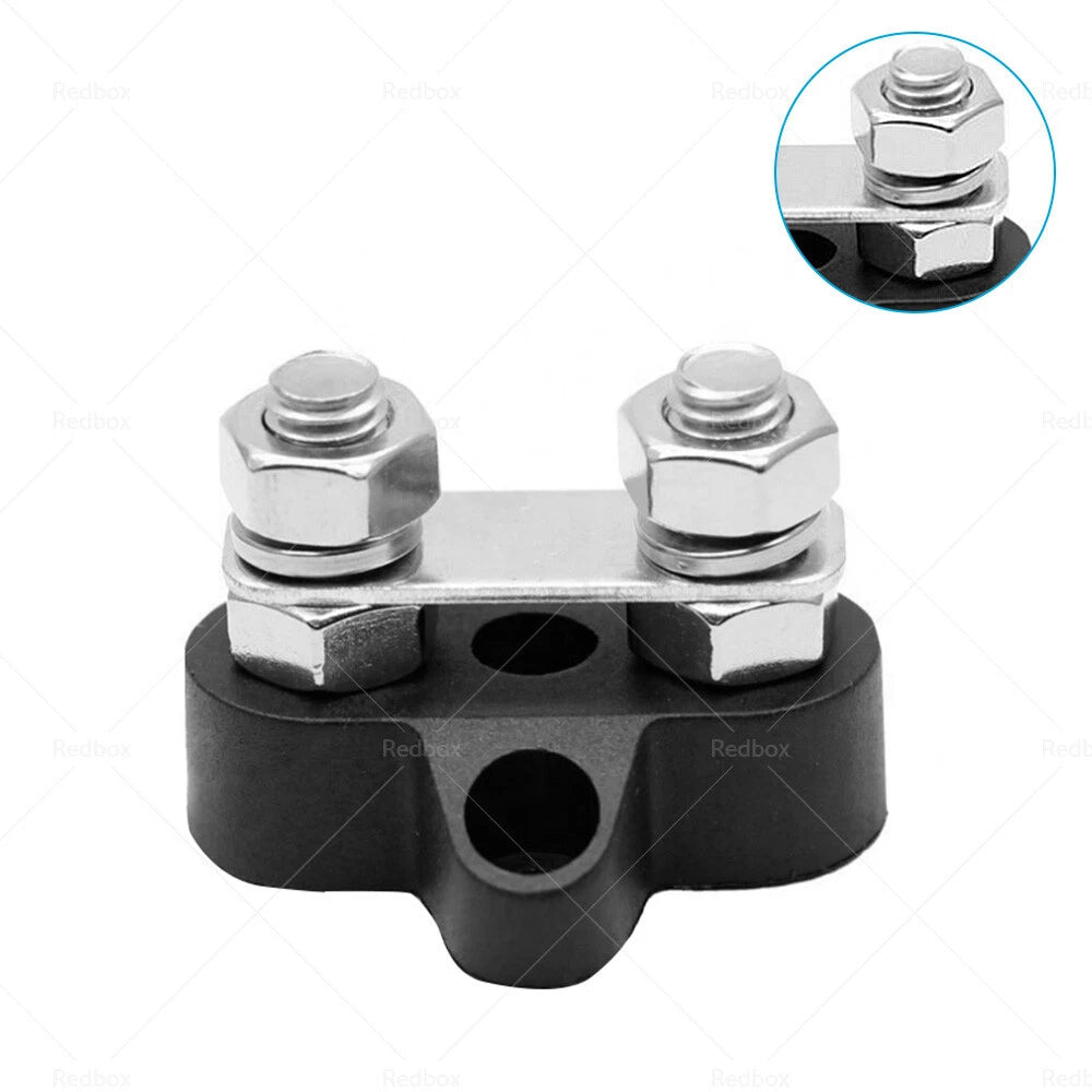 Bus Bar Power Terminal Blocks M6 Negative M8 Positive for 12V 24V