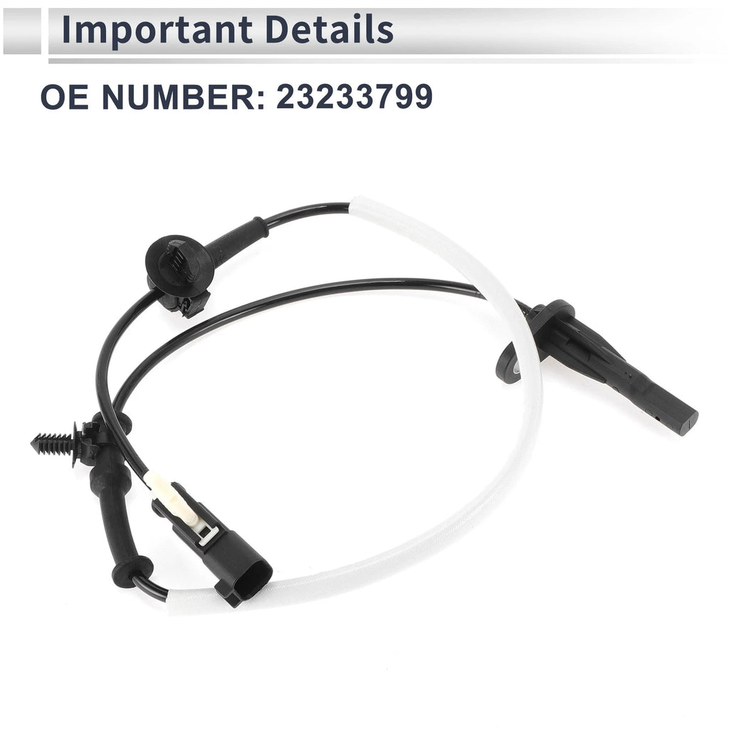 ABS Wheel Speed Sensor No. 23233799 for Chevrolet Colorado (2015–2022) Rear Right