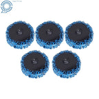 Set of 25 Blue 2 Inch Quick Change Strip & Clean Discs for Paint Rust